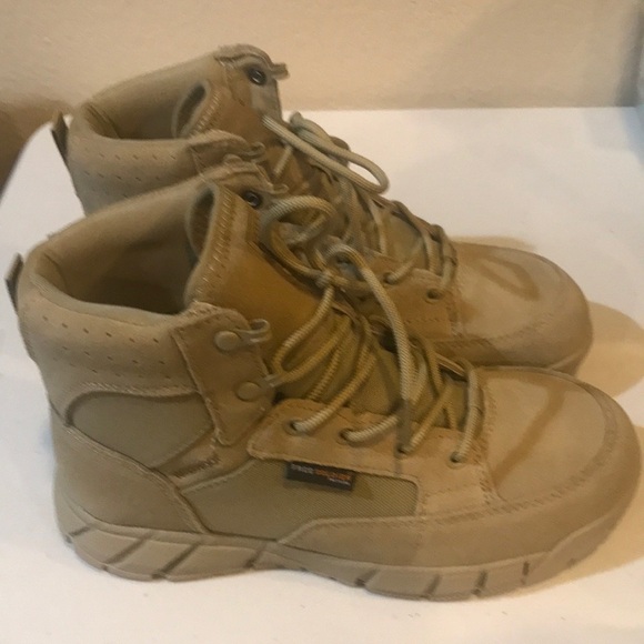 NWOT Free Soldier Cordura Fabric Tactical Waterproof Boots-Size 8.5 - Picture 1 of 9